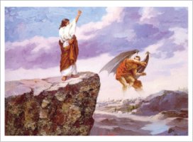 말씀을 통해 마귀의 시험을 물리치신 예수님!