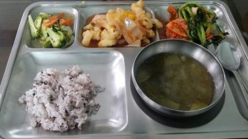 오늘의 함바식당 점심메뉴