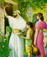 3대 절기의 축복 = 유월절(성자), 오순절(성신), 초막절(성부),